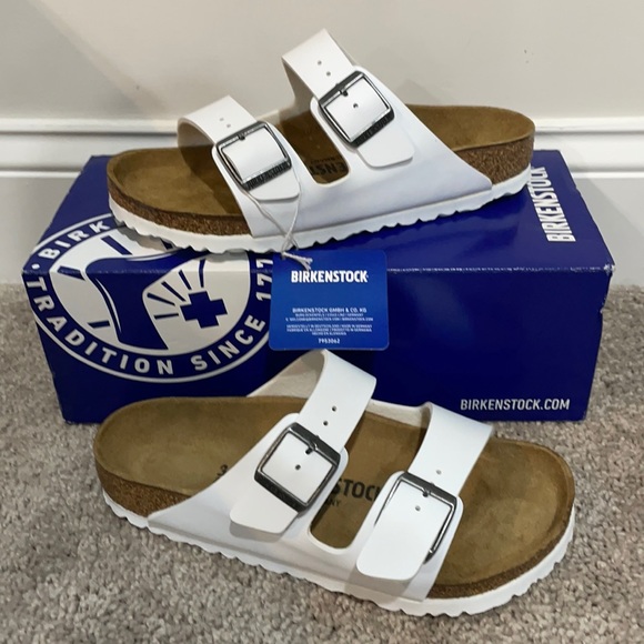 Birkenstock Shoes - Birkenstock Arizona White asst New